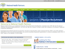 Tablet Screenshot of nhpartners.com